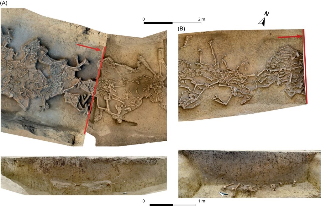 Archaeologists found 77 headless skeletons in a 7,000-year-old Slovak settlement - but researchers believe the skulls were carefully removed after death rather than in a massacre.