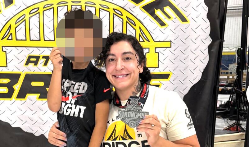 A powerlifter who qualified for a major competition just two days earlier has been killed in a suspected murder-suicide, leaving behind a seven-year-old son and a devastated gym community.