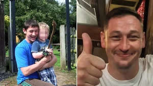 A 34-year-old dad died suddenly while on holiday in Cyprus, leaving behind his partner and eight-year-old daughter - his heartbroken family is now fundraising to bring him home.