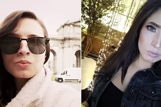 A British man is being hunted by police after a model's body was found stuffed in a suitcase in a Colombian apartment bathroom - with the shower still running when cleaning staff arrived.
