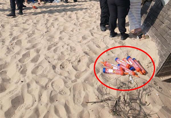Bournemouth beach has been plagued by laughing gas chaos during the heatwave - with over 20 officers tackling confrontational groups using NOS on an "almost industrial scale."