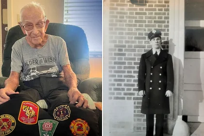 A former firefighter who retired the same year the Beatles conquered America has become the oldest living man in the US at 111 - having lived through two world wars and 20 presidents.