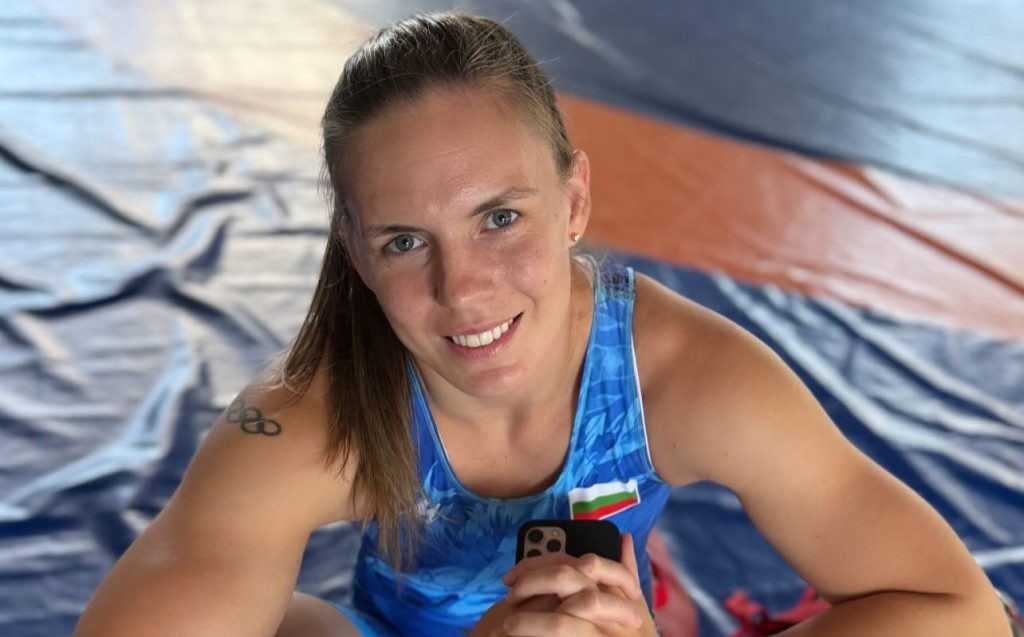 A European Championship silver medallist and Olympic wrestler has died aged 32 after falling from her flat in Sofia - she had told her coach just weeks earlier she dreamed of winning Olympic gold.