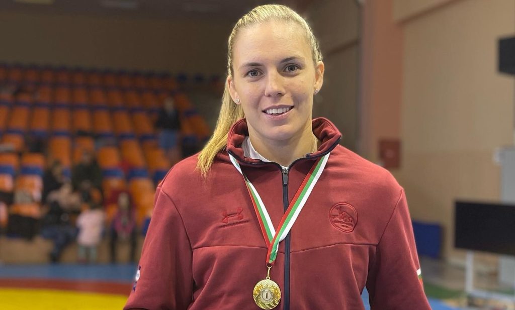 A European Championship silver medallist and Olympic wrestler has died aged 32 after falling from her flat in Sofia - she had told her coach just weeks earlier she dreamed of winning Olympic gold.