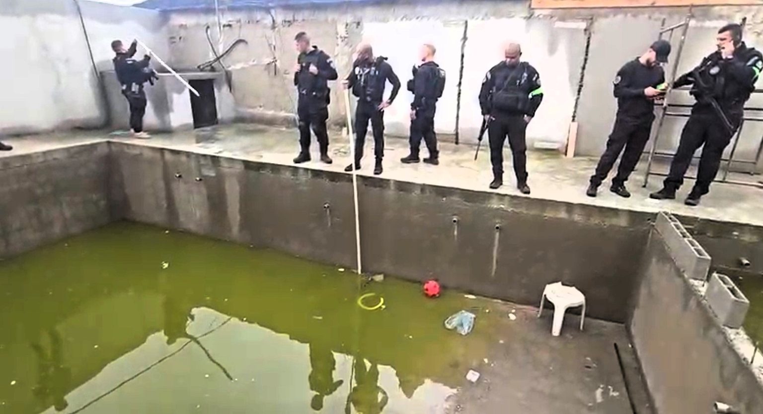 Police busted a drug gang in Brazil and discovered an illegal caiman hatchery allegedly used to intimidate rivals - two of the reptiles were later released into a nearby river.