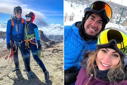 An experienced mountain guide and his partner were killed by an avalanche in Peru while climbing together - their Peruvian guide survived and raised the alarm via satellite phone.