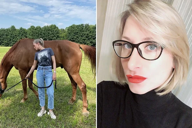 A doctor died in front of her teenage daughter after being thrown from a horse she had rescued - in a final act of generosity, she donated her organs to save five lives.