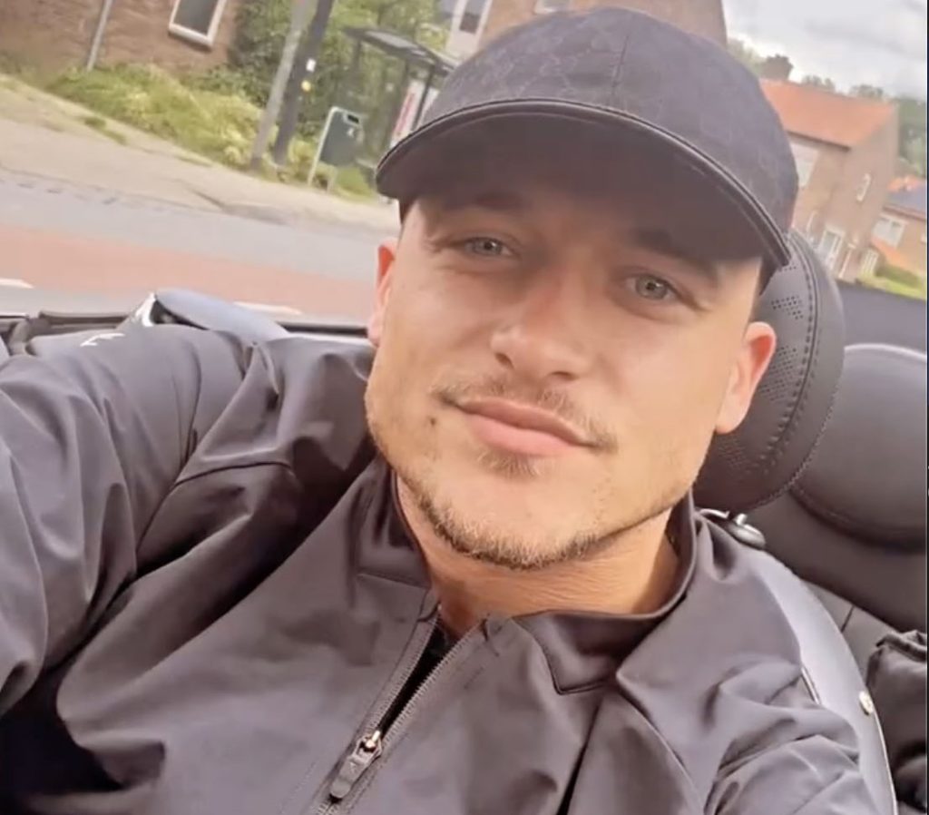 Footballer and reality TV star Mats Grotenbreg has died aged 28 after being struck by a boat while cooling off in a Dutch lake during the heatwave. One person has been arrested.