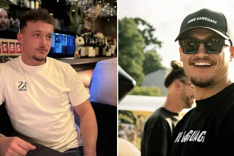 Footballer and reality TV star Mats Grotenbreg has died aged 28 after being struck by a boat while cooling off in a Dutch lake during the heatwave. One person has been arrested.