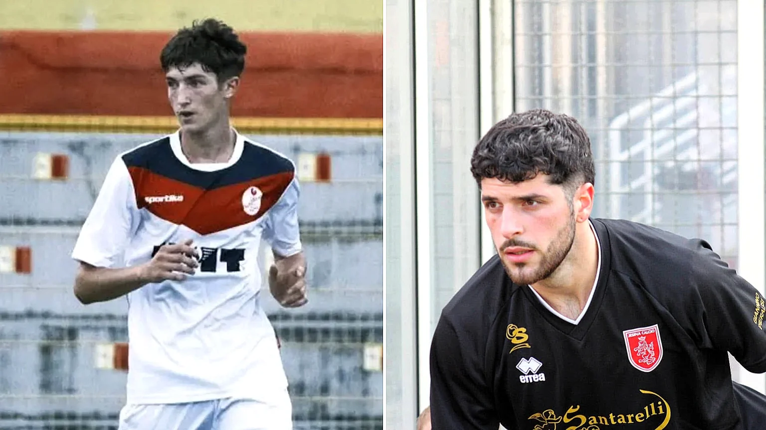 A 19-year-old footballer died in a head-on crash that burst into flames in Italy - over 1,000 mourners packed his funeral as his mother revealed he had donated his organs.