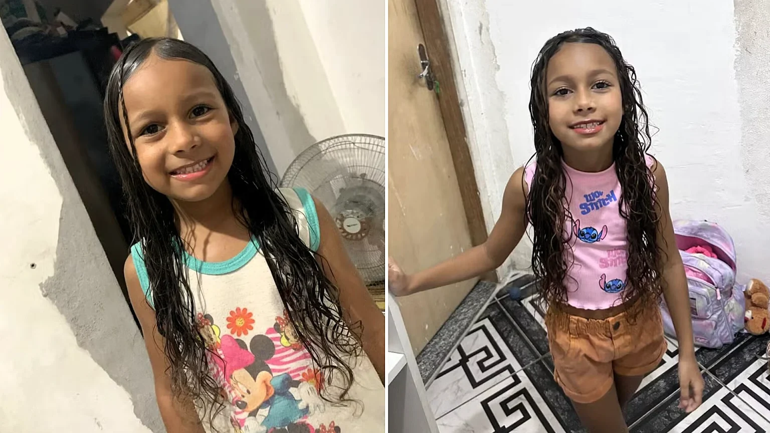 A seven-year-old girl was shot dead after opening a wardrobe to see what was happening during a suspected hit on her father - her mum said she "dreamed of becoming a police officer."