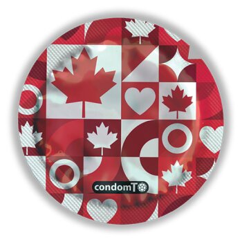 Toronto has released free limited-edition World Cup condoms with slogans like "What a finish" and "Block those shots" ahead of the city hosting six tournament matches this summer.