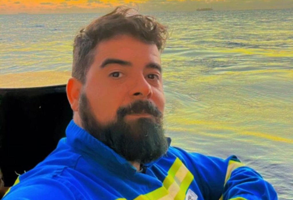 A hiker plunged 150m to his death moments after posing for a photo at the top of a towering rock viewpoint in Brazil as his horrified companion filmed and screamed.
