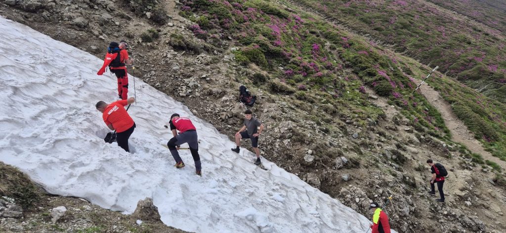A British teenager who vanished in Romania's Bucegi Mountains last November remains missing as rescuers dig through three metres of snow in a fresh search operation.
