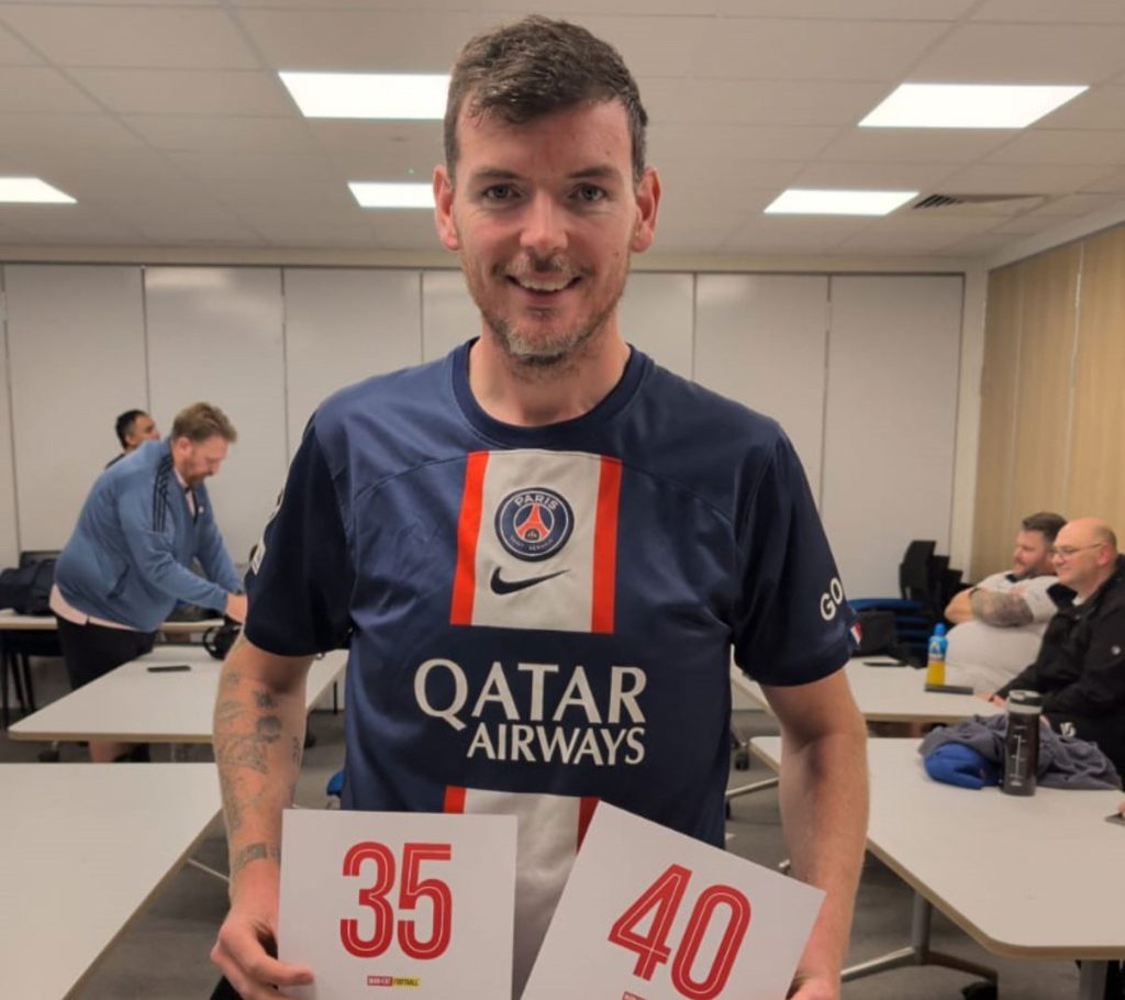 A dad who scoffed McDonald's McMuffins and Tesco meal deals almost every day has shed an incredible 11 stone in just two years by overhauling his diet and joining a football weight loss programme.