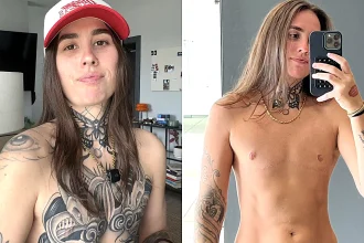 A woman who removed her breasts simply because she didn't want them says strangers tell her she'd be better off dead - but Siarra Lutton says she has zero regrets.