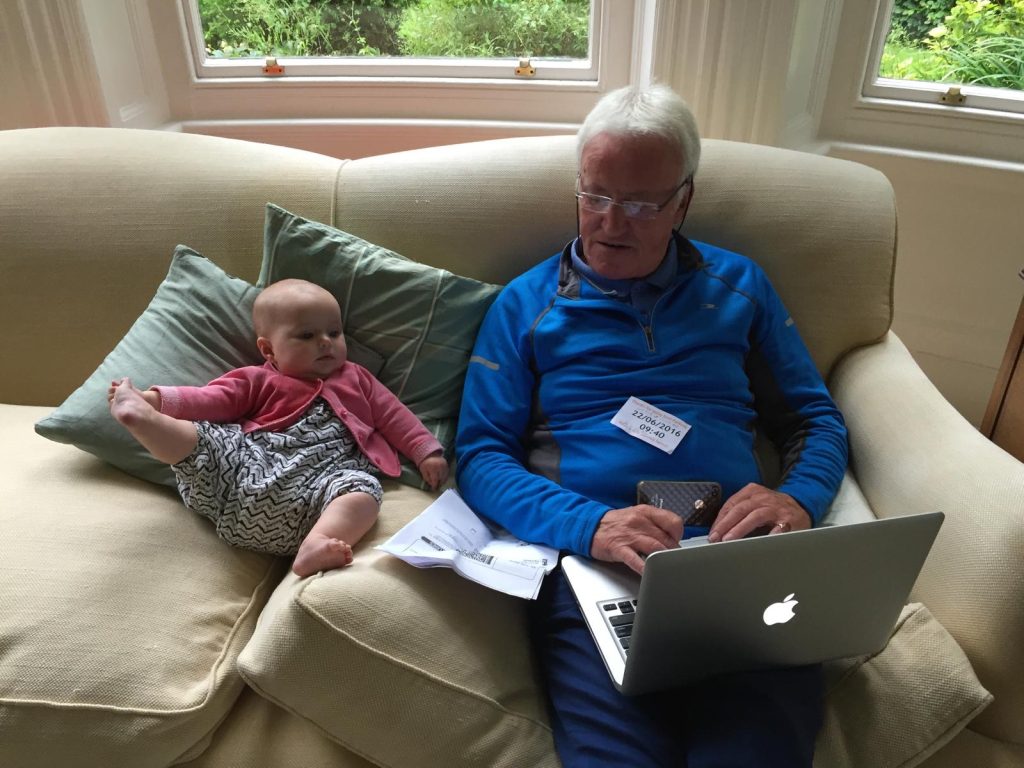 Emma McCaffrey was caught between raising two daughters and watching her dad disappear to dementia - the sandwich carer reveals the impossible balancing act she faced.