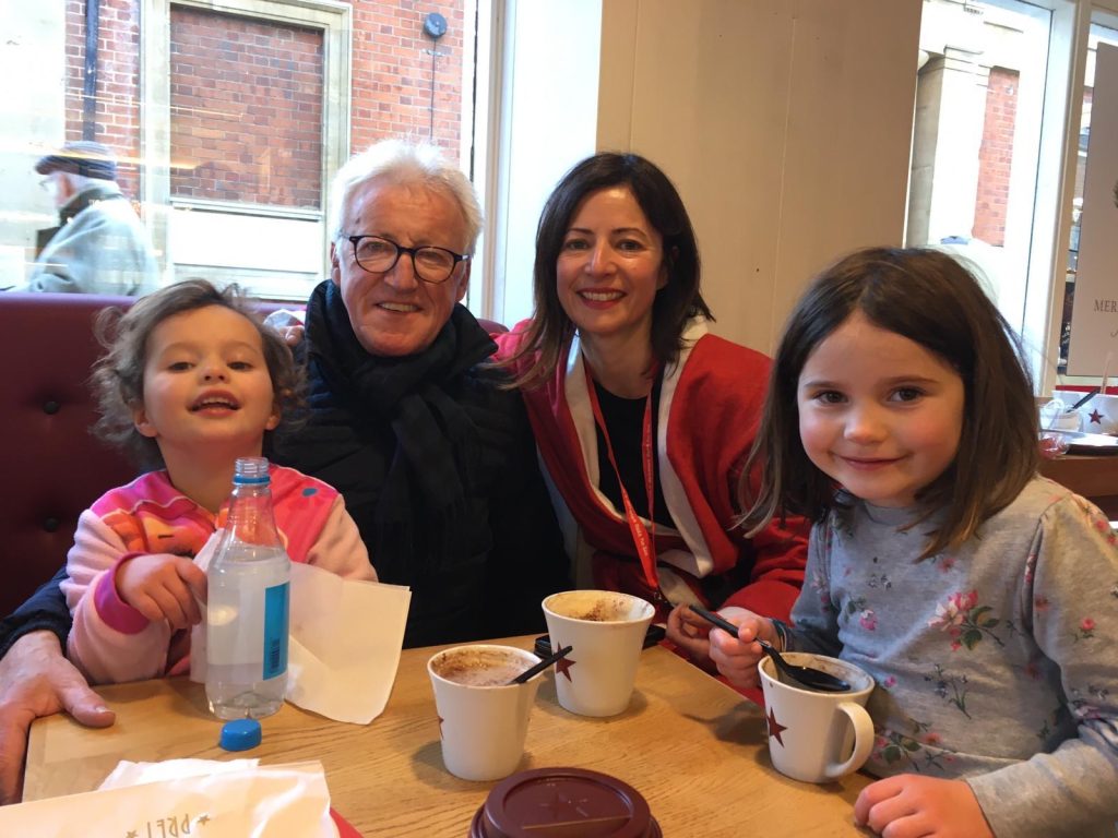 Emma McCaffrey was caught between raising two daughters and watching her dad disappear to dementia - the sandwich carer reveals the impossible balancing act she faced.