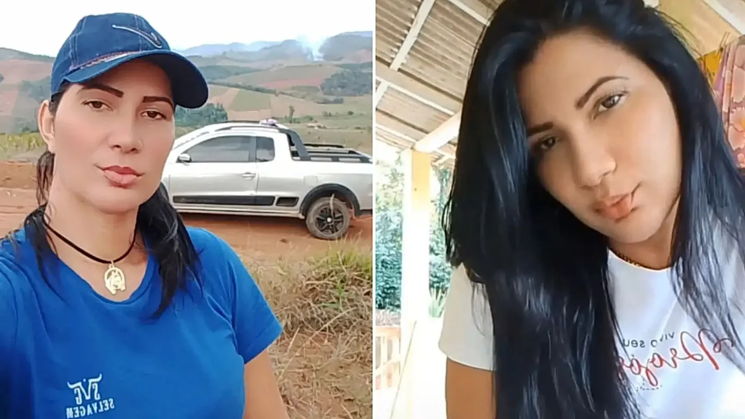 A Brazilian influencer posted she was "at peace" moments before two armed men on a motorbike stormed her home and shot her dead - she had warned of an intruder the night before.