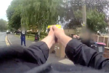 A 60-year-old knife-wielding suspect was brought down in a Salford street after Greater Manchester Police deployed their new Taser 10 device for the very first time.