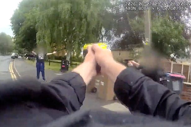 A 60-year-old knife-wielding suspect was brought down in a Salford street after Greater Manchester Police deployed their new Taser 10 device for the very first time.