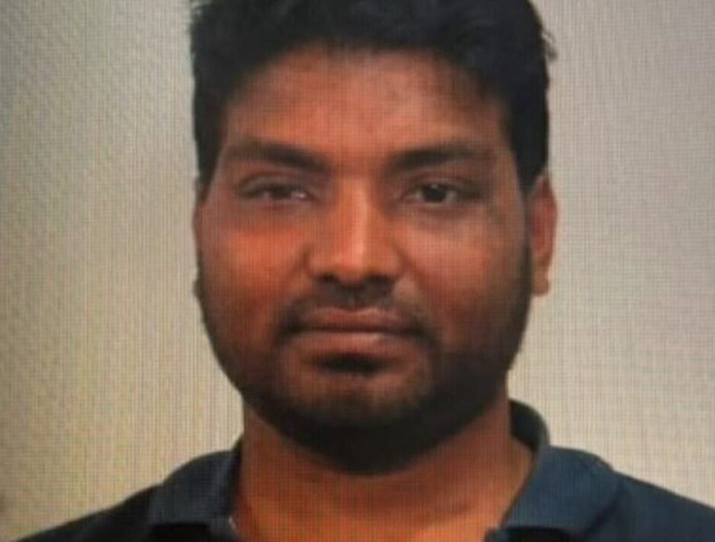 A manhunt is underway in Rome for a suspect who allegedly killed a married couple and their eight-year-old daughter with a machete - with fears he may be trying to flee to the UK.