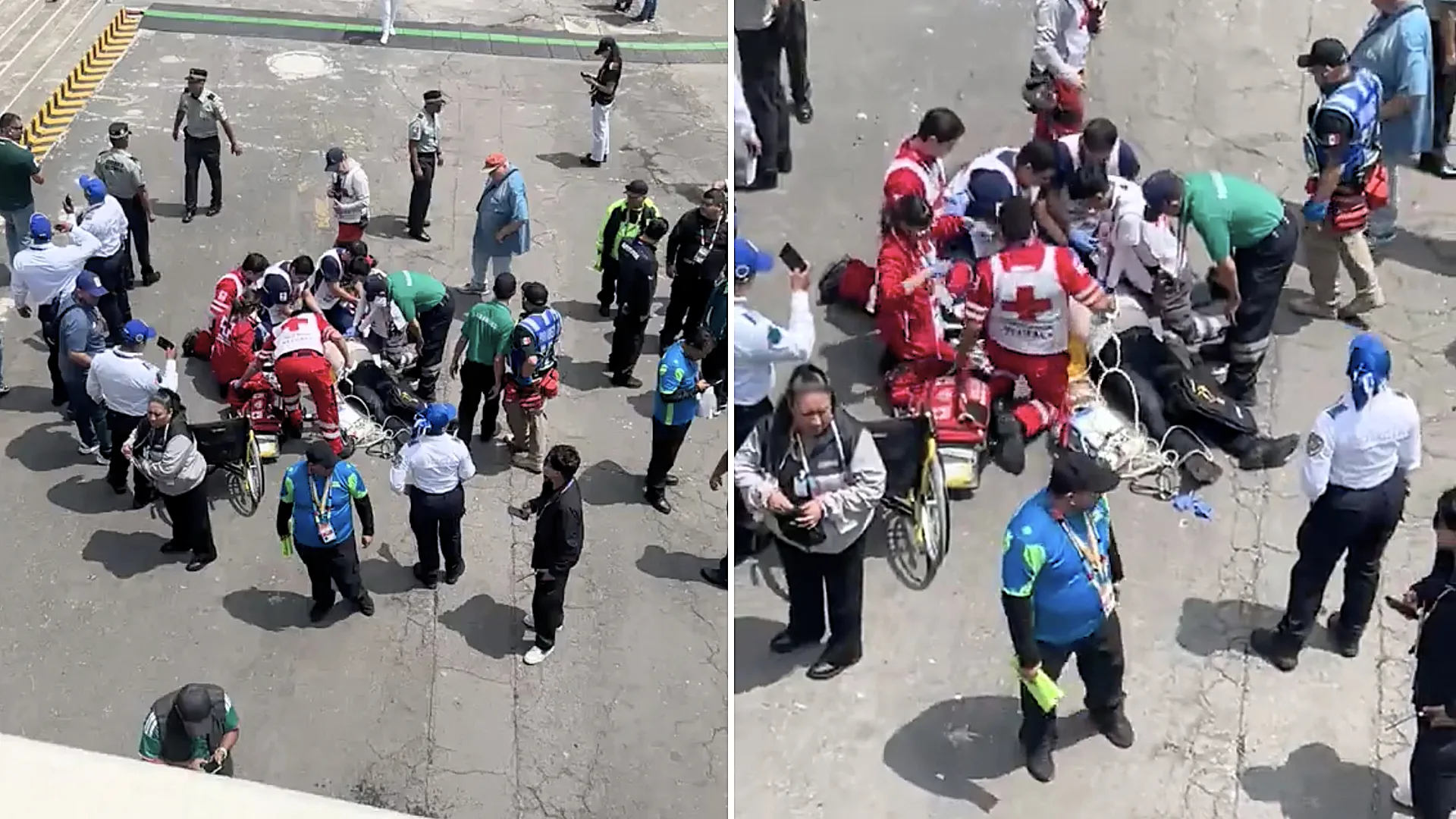 An 81-year-old German fan died outside the Azteca Stadium after suffering a heart attack just hours before the World Cup opening match between Mexico and South Africa.