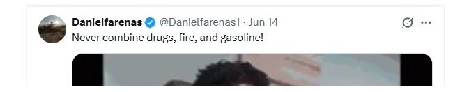 Social media comment on the post of A fire breather's face was engulfed in a fireball at a Colombian political rally - terrified onlookers rushed in to smother the flames before he was rushed to hospital.