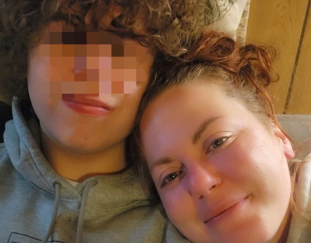 A mother was shot dead after stepping in to protect her teenage son when a Facebook Marketplace watch sale turned violent - the suspect allegedly fired as he fled the front porch.