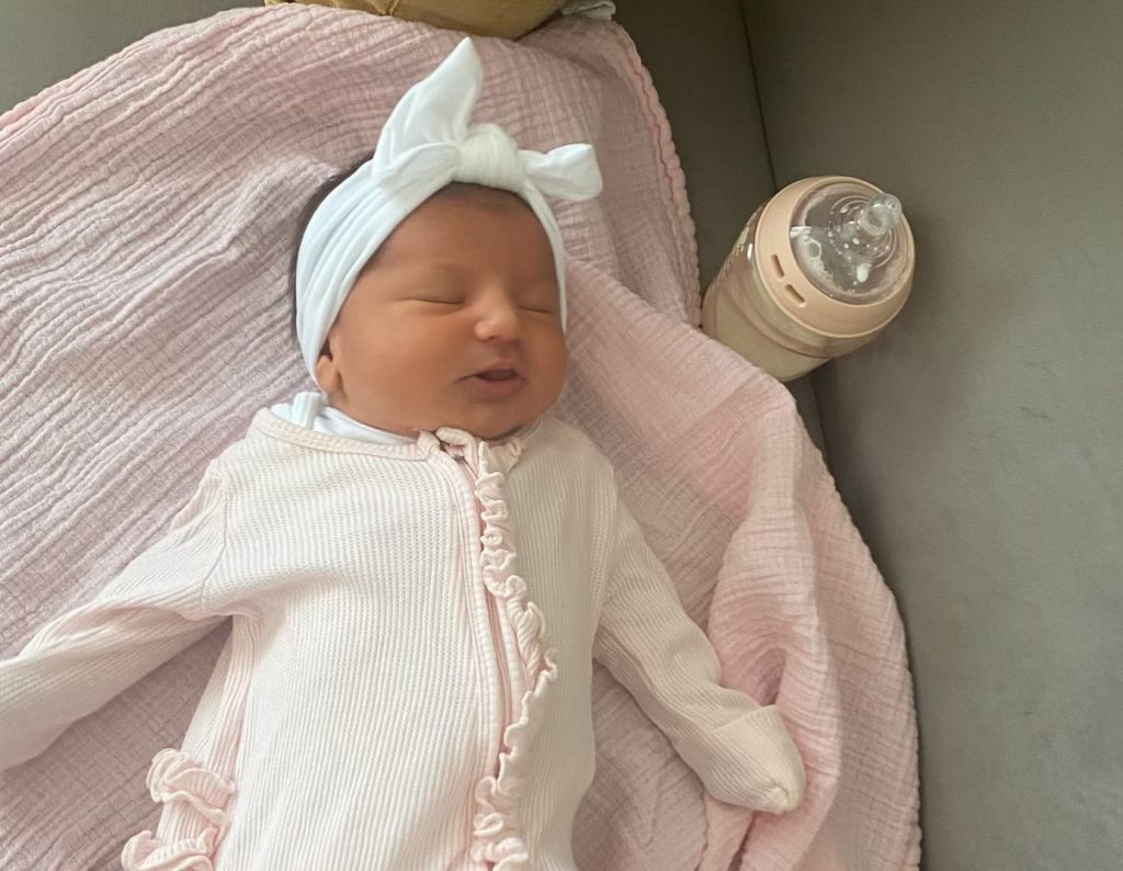 A mum is suspected of shooting her six-day-old baby, toddler son and husband before turning the gun on herself at the family home in North Hills, Los Angeles.