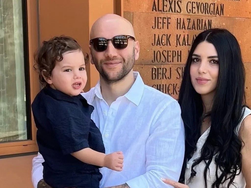 A mum is suspected of shooting her six-day-old baby, toddler son and husband before turning the gun on herself at the family home in North Hills, Los Angeles.