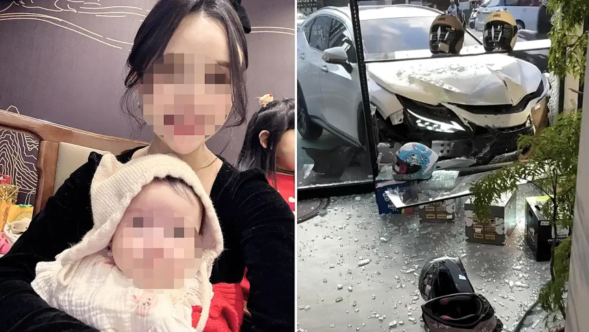 A mummy influencer who documented years of IVF to have her "miracle" daughter allegedly crashed her car with the toddler inside while high on a drug known as the zombie drug.