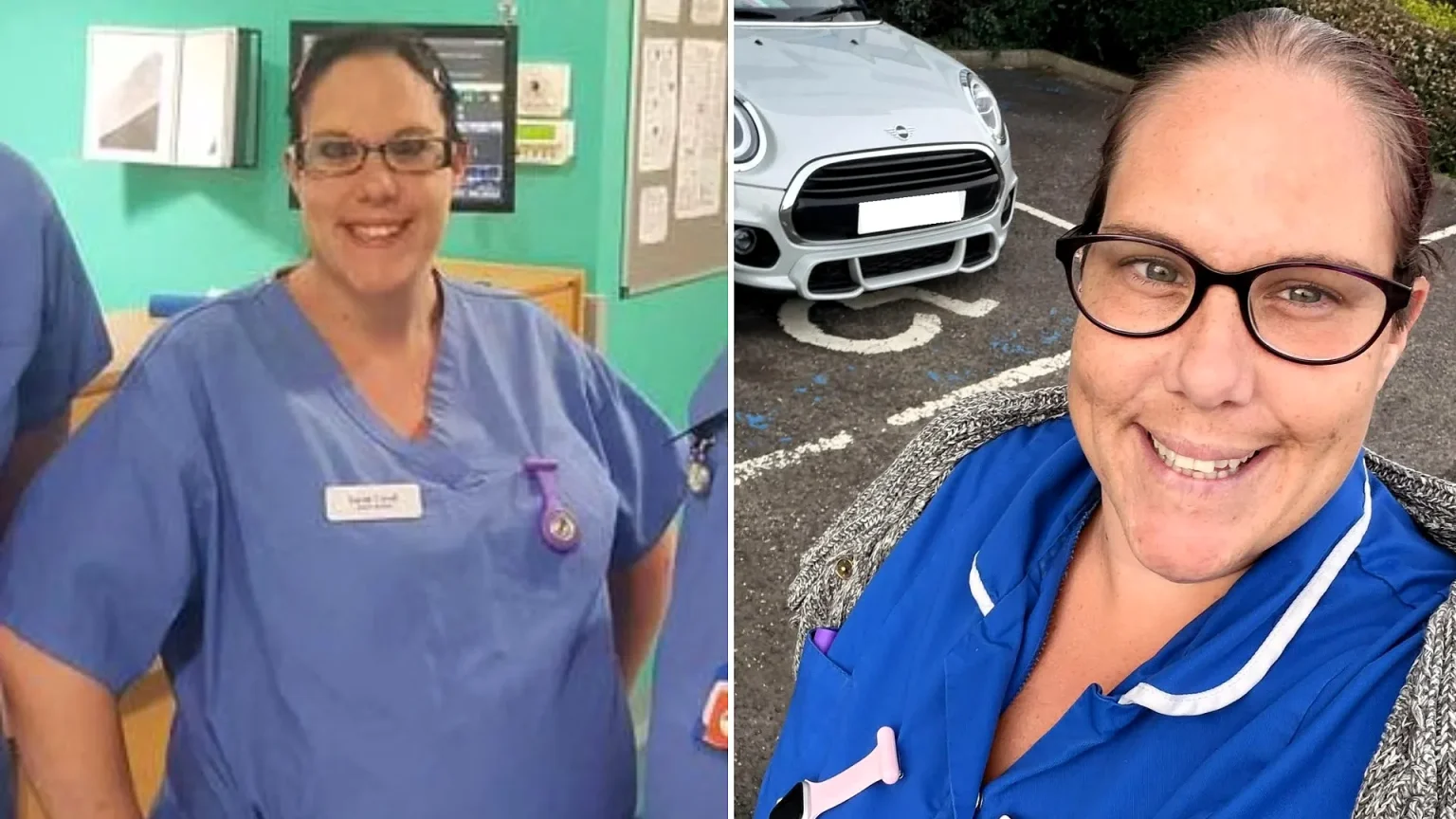 An NHS nurse and mum of six described as "one in a million" has been killed after a van ploughed into her broken-down car, leaving her husband and children devastated.