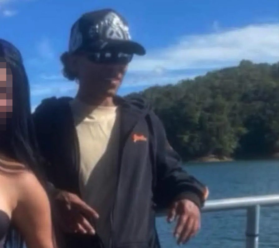 A 22-year-old non-swimmer was allegedly forced off a Colombian party boat and drowned - shocking footage shows bystanders warning he could not swim as he disappeared.