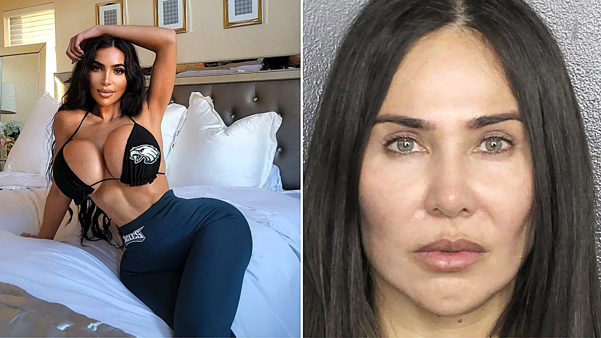 A woman has been jailed for the death of a Kim Kardashian lookalike model who died after receiving illegal silicone buttock injections in a hotel room near San Francisco Airport.