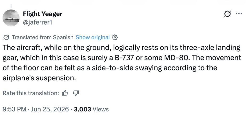 Social media comment on the post of Terrifying footage shows passengers gripping their seats as their plane violently rocked side to side on the runway during Venezuela's earthquakes, with workers fleeing across the tarmac.