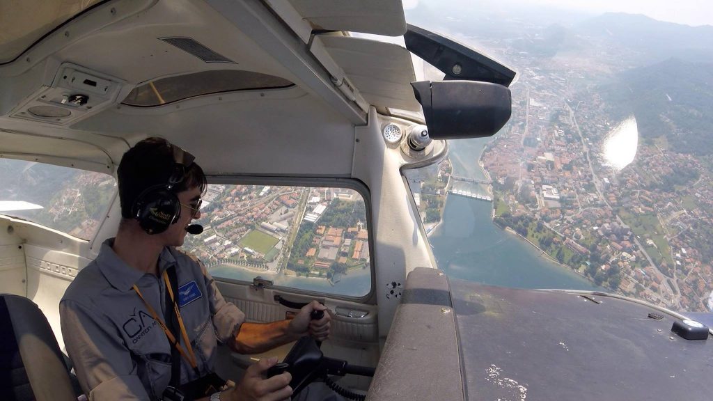 Young pilot Daniel Taino, 26, killed after light aircraft crashed into power pole and narrowly missed homes with teenage student pilot found screaming in wreckage.