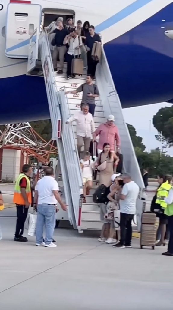 A Turkish Airlines Boeing 777 struck a radar mast while taxiing at Antalya Airport, sending the pole through the fuselage and triggering oxygen masks to drop throughout the cabin.