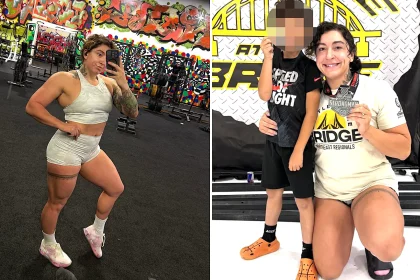 A powerlifter who qualified for a major competition just two days earlier has been killed in a suspected murder-suicide, leaving behind a seven-year-old son and a devastated gym community.