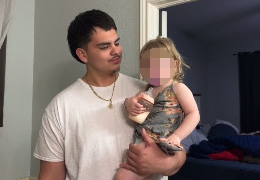 A sheriff's deputy has been fired after shooting dead an 18-year-old college student outside his family home - the teenager had just made the Dean's List in his first year at university.