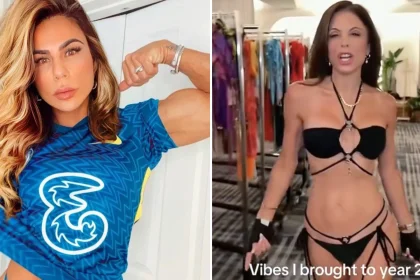 A superfit gran has fired back at critics calling Bethenny Frankel too old to walk the runway - the 55-year-old made history at the Sports Illustrated Swimsuit Show.