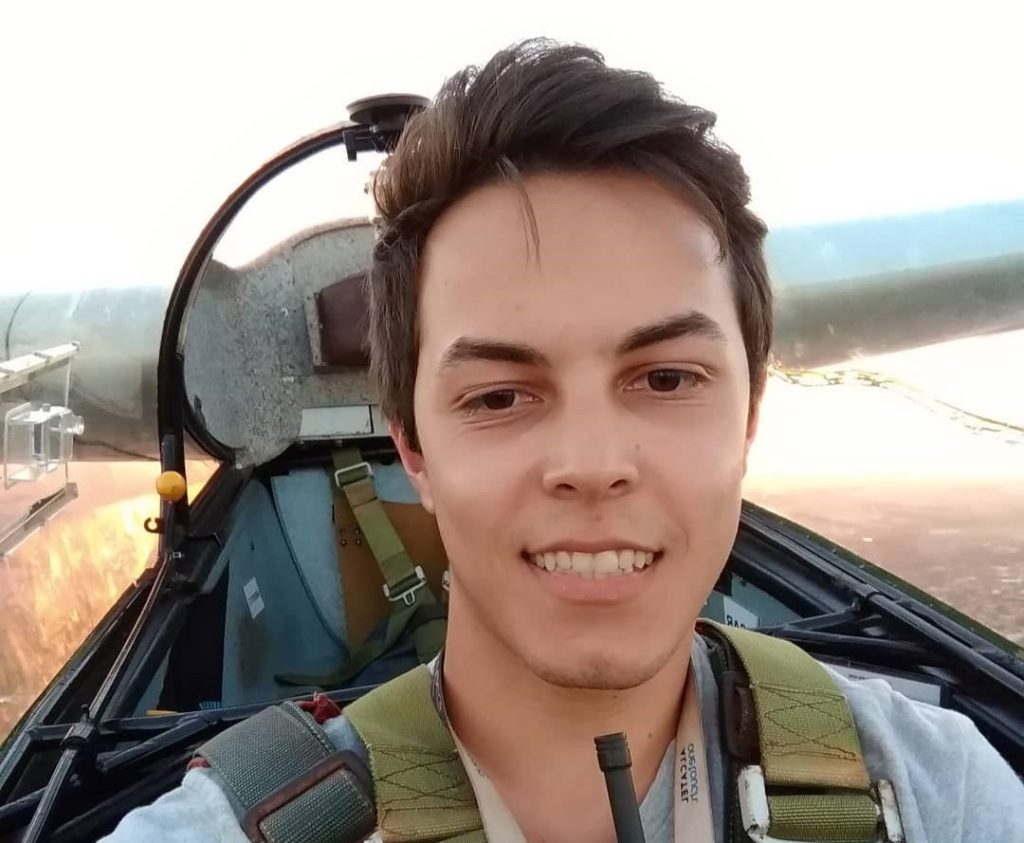 Two pilots died as a plane burst into flames in Brazil - one was heard calling for help as the fire spread - but sports club staff cut a survivor free from the wreckage.