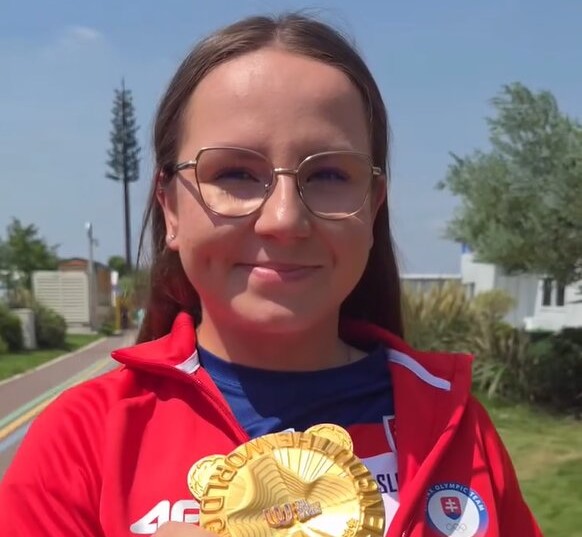 A two-time Olympic archer who made history as Slovakia's first World Games qualifier has died aged 24 after a driver allegedly mistook the accelerator for the brake and hit her.
