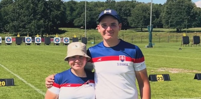 A two-time Olympic archer who made history as Slovakia's first World Games qualifier has died aged 24 after a driver allegedly mistook the accelerator for the brake and hit her.