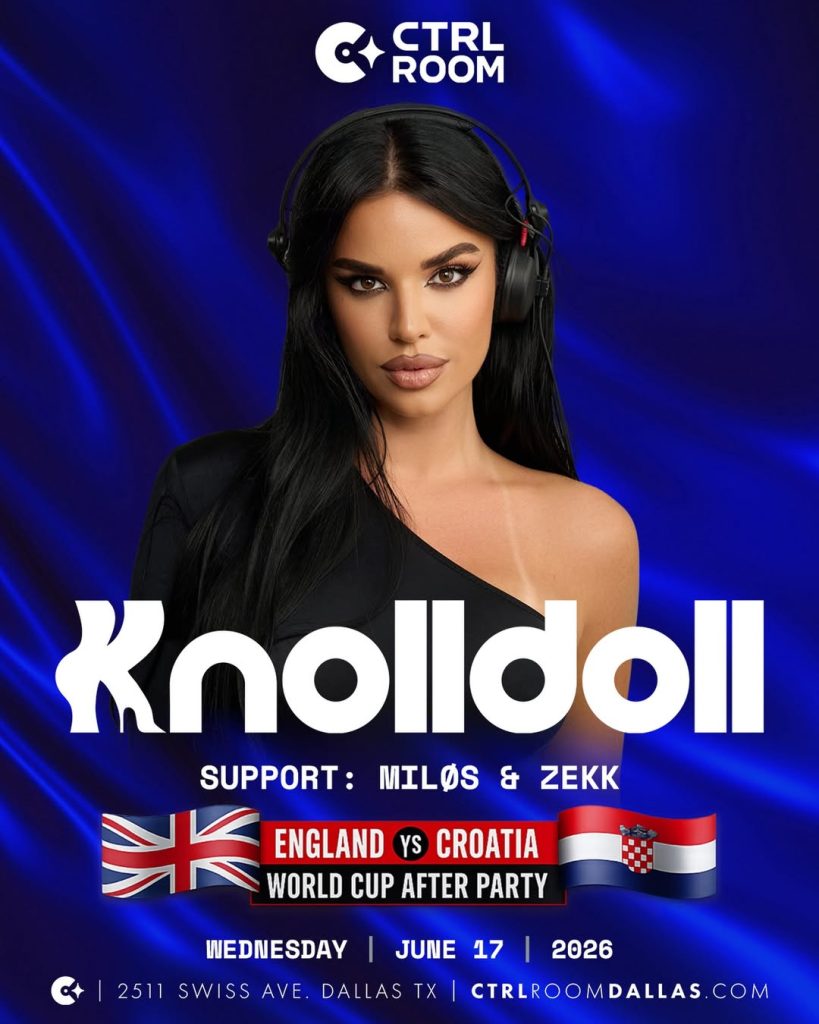 Ivana Knoll - the World Cup's sexiest fan - is hosting a £24 England after party in Dallas on 17 June, just hours after the Three Lions kick off their World Cup campaign.