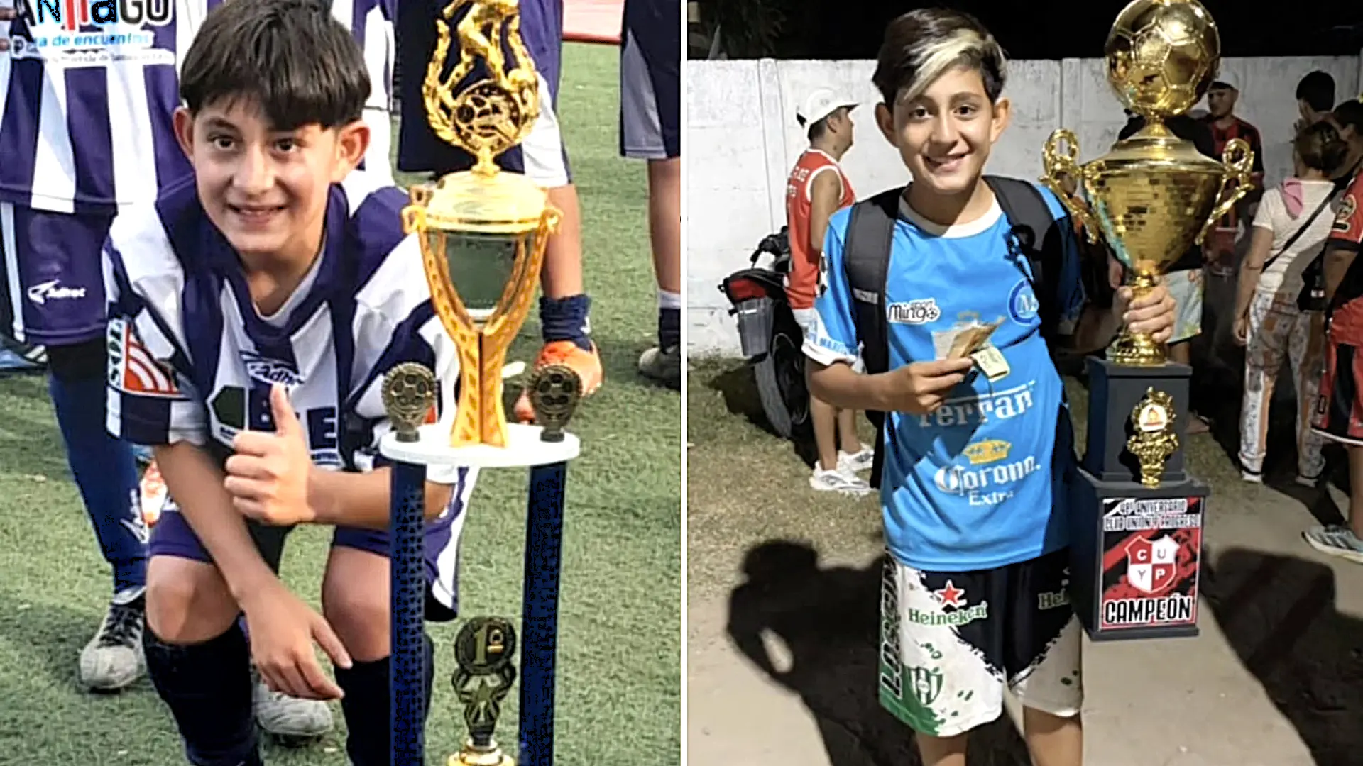 A 14-year-old boy collapsed and died after being struck in the chest by a football during a recreational match in Argentina - doctors believe the blow may have triggered a fatal heart rhythm.