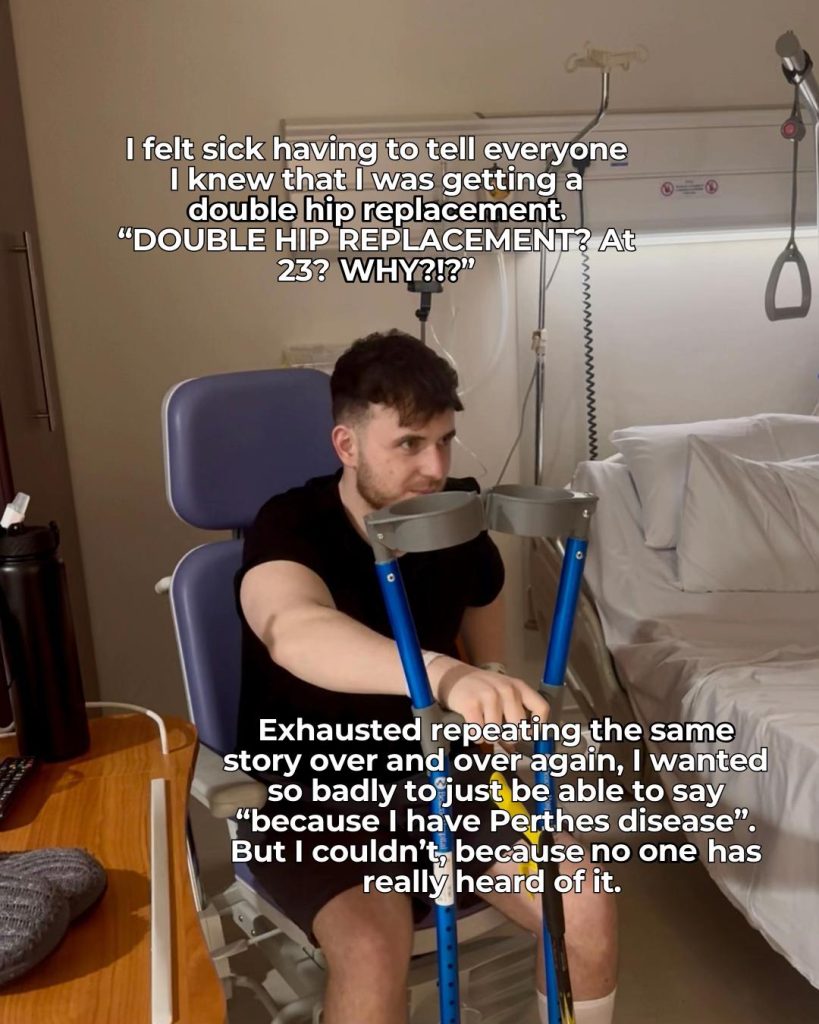 Doctors told Jack Brennan he was too young for a double hip replacement - but the 23-year-old fought back and is now jumping out of bed after a lifetime of chronic pain.