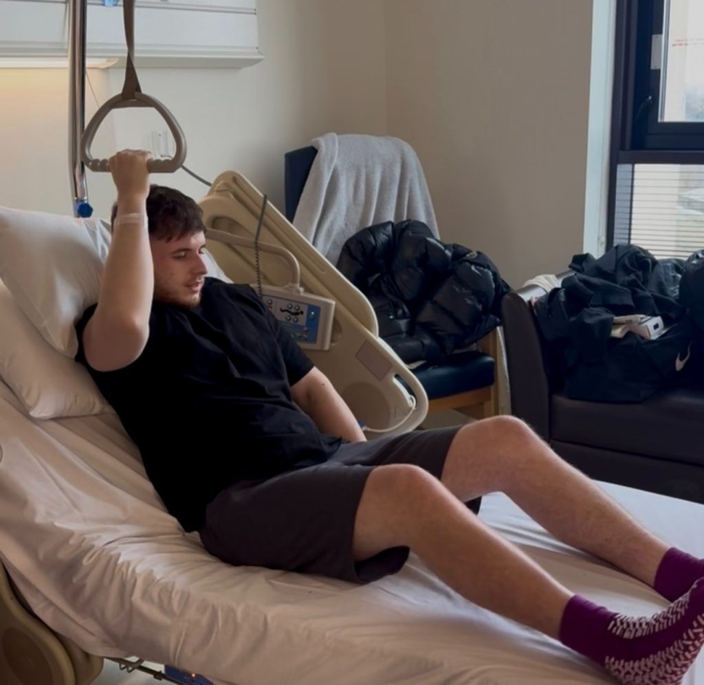 Doctors told Jack Brennan he was too young for a double hip replacement - but the 23-year-old fought back and is now jumping out of bed after a lifetime of chronic pain.