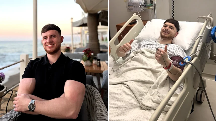 Doctors told Jack Brennan he was too young for a double hip replacement - but the 23-year-old fought back and is now jumping out of bed after a lifetime of chronic pain.