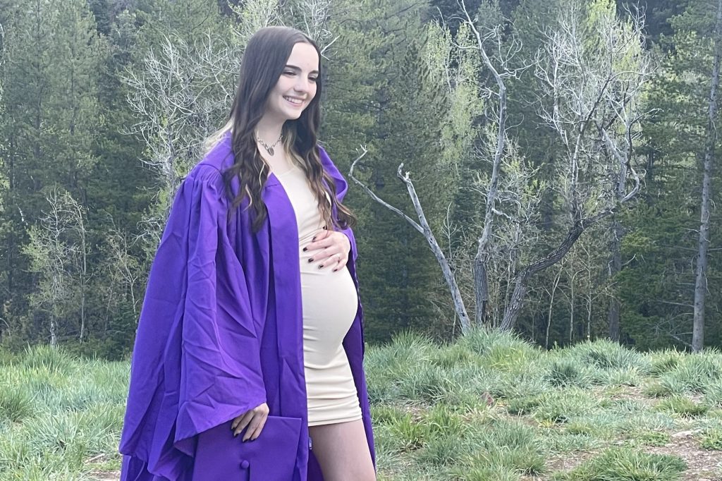 Young mum Bella Davis spent years unable to eat after everything tasted like rotting bodies - now she has finally recovered from the bizarre pregnancy condition parosmia.